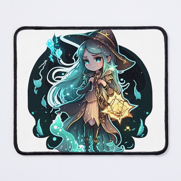 Item preview, Spooky Zodiac Witch Girl - Aquarius designed and sold by Stepultura.