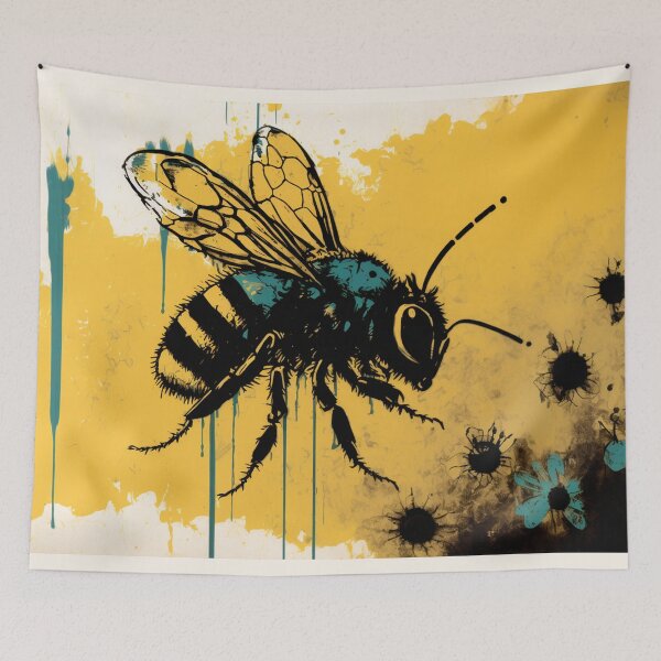 Item preview, Bee art, hunny bee! cute designed and sold by NxtGenArt.