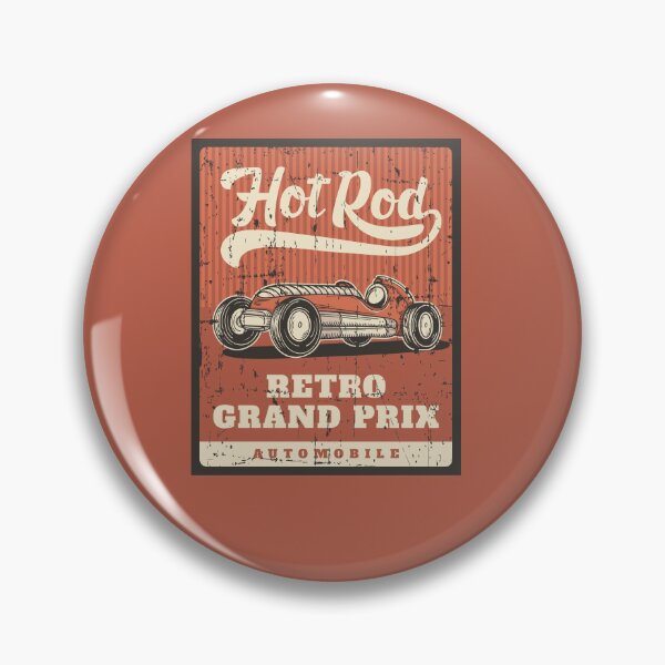 Artikelvorschau, Hot Rod, Retro-Grand-Prix entworfen und verkauft von Groove-Emporium.