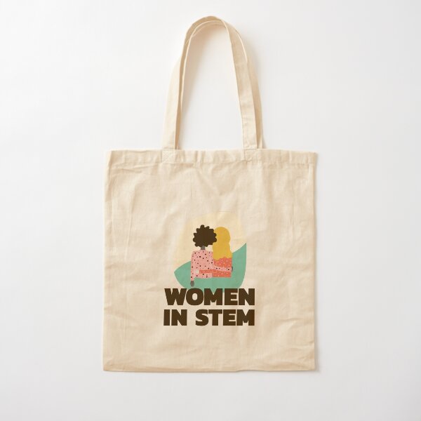 Girls in selling STEM Tote Bag, Orange