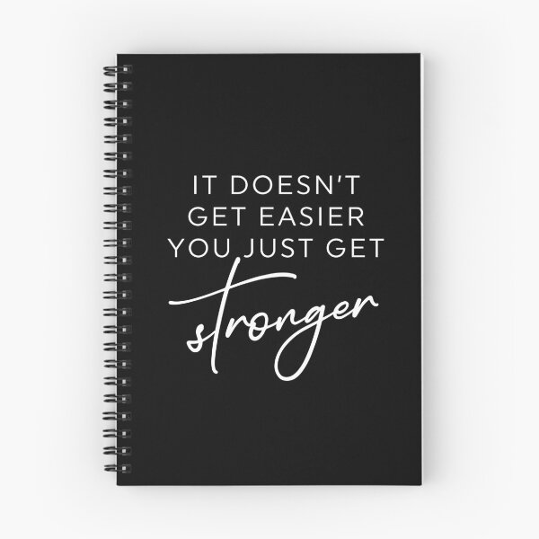 Item preview, It Doesn't Get Easier You Just Get Stronger  designed and sold by ZoollGraphics.