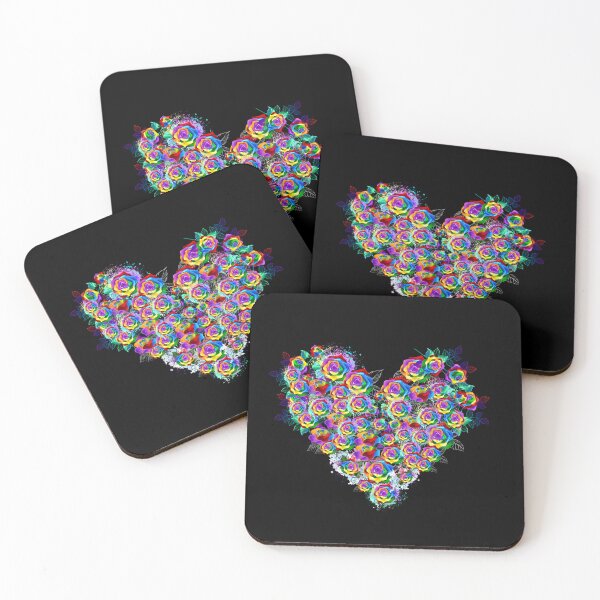Item preview, Neon rose collection heart designed and sold by monaesane.