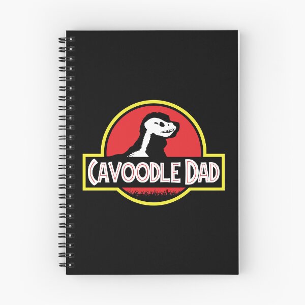 Item preview, (Para el fondo oscuro) Jurassic Cavoodle Dad designed and sold by More Cute Dogs.