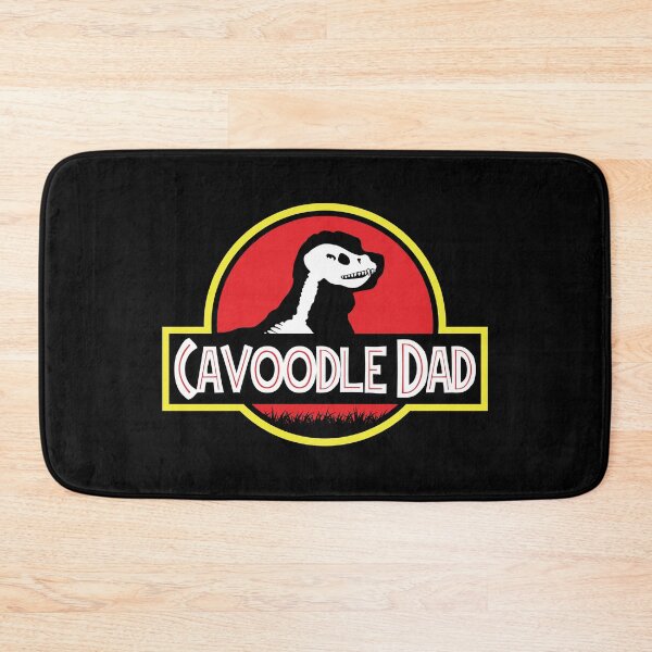 Item preview, (For Dark Background) Jurassic Cavoodle Dad designed and sold by More Cute Dogs.