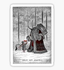 A Gift For Krampus Sticker