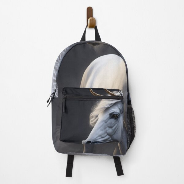 Item preview, Portrait of Unicorn Horse in magic of light spirit fantasy wallart, artwork, lighting artwork 12 designed and sold by jetaiart.