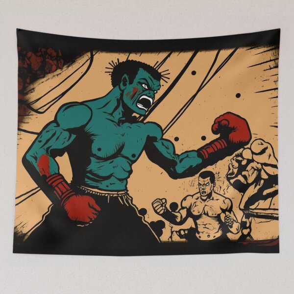 Item preview, Boxer ready to fight designed and sold by NxtGenArt.