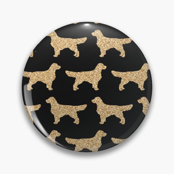 Item preview, Golden retriever Glitter Black Cute Dog Golden Retriever designed and sold by koovox.