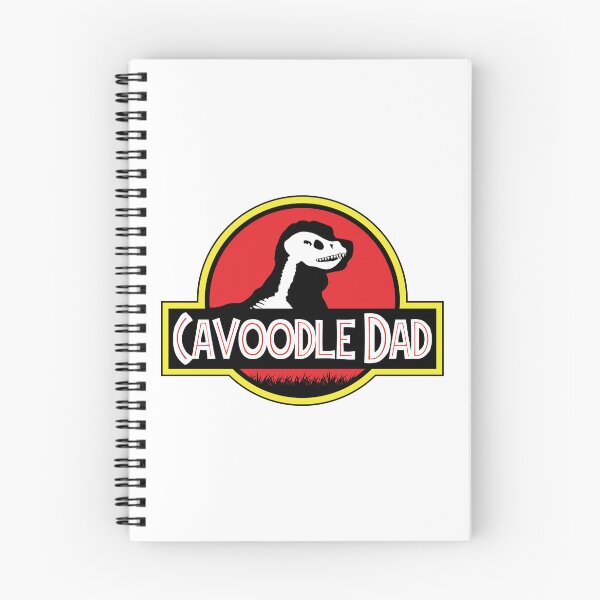 Artikelvorschau, (Für hellen Hintergrund) Jurassic Cavoodle Dad entworfen und verkauft von More Cute Dogs.