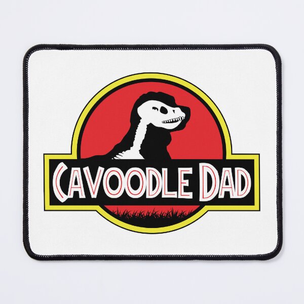 Item preview, (For Bright Background) Jurassic Cavoodle Dad designed and sold by More Cute Dogs.