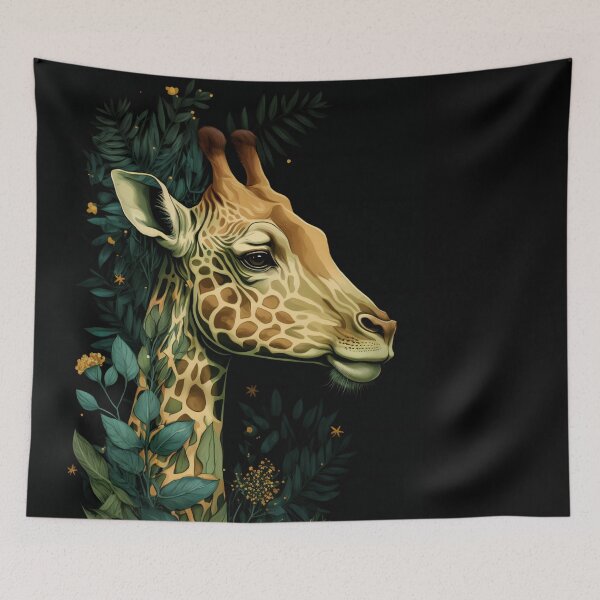 Item preview, Giraffe tree with dried leaves designed and sold by fabiogarcia.