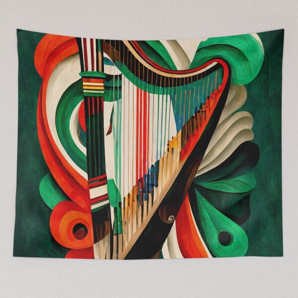 Item preview, Irish Abstract 087 - Celtic Music designed and sold by EireTV.