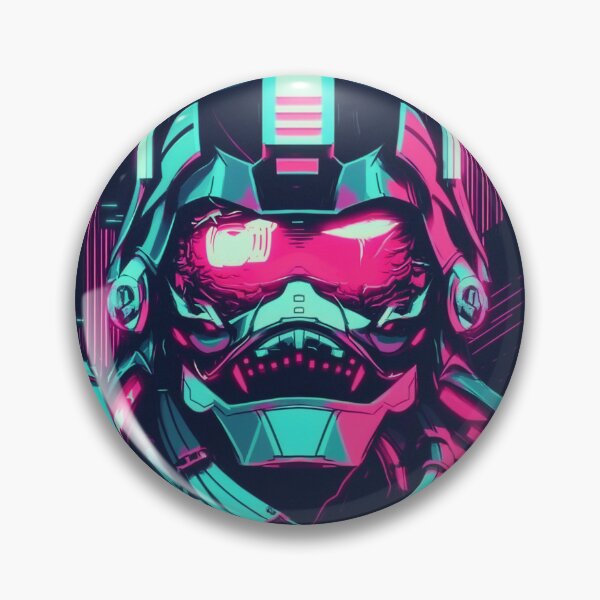 Artikelvorschau, 80er Retro-Synthwave-Cyborg entworfen und verkauft von RESToRAPTOR.