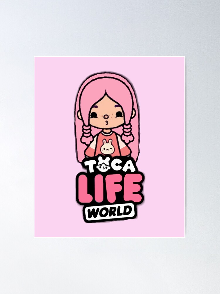 toca boca and gacha life Poster for Sale by kader011