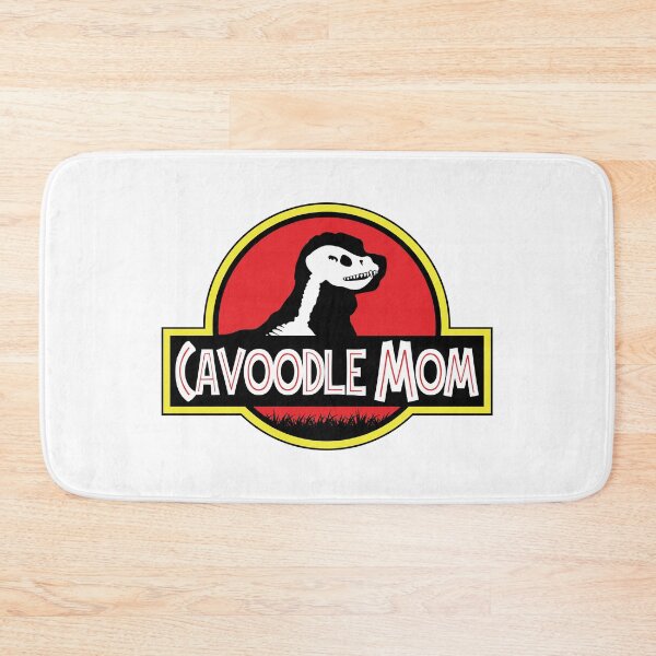Item preview, (For Bright Background) Jurassic Cavoodle Mom designed and sold by More Cute Dogs.