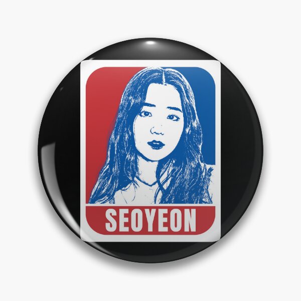 Item preview, tripleS Seoyeon Sketch Silhouette Blue and Red designed and sold by AliffStudio.