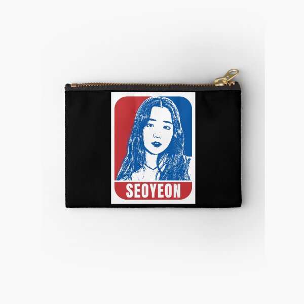 Item preview, tripleS Seoyeon Sketch Silhouette Blue and Red designed and sold by AliffStudio.