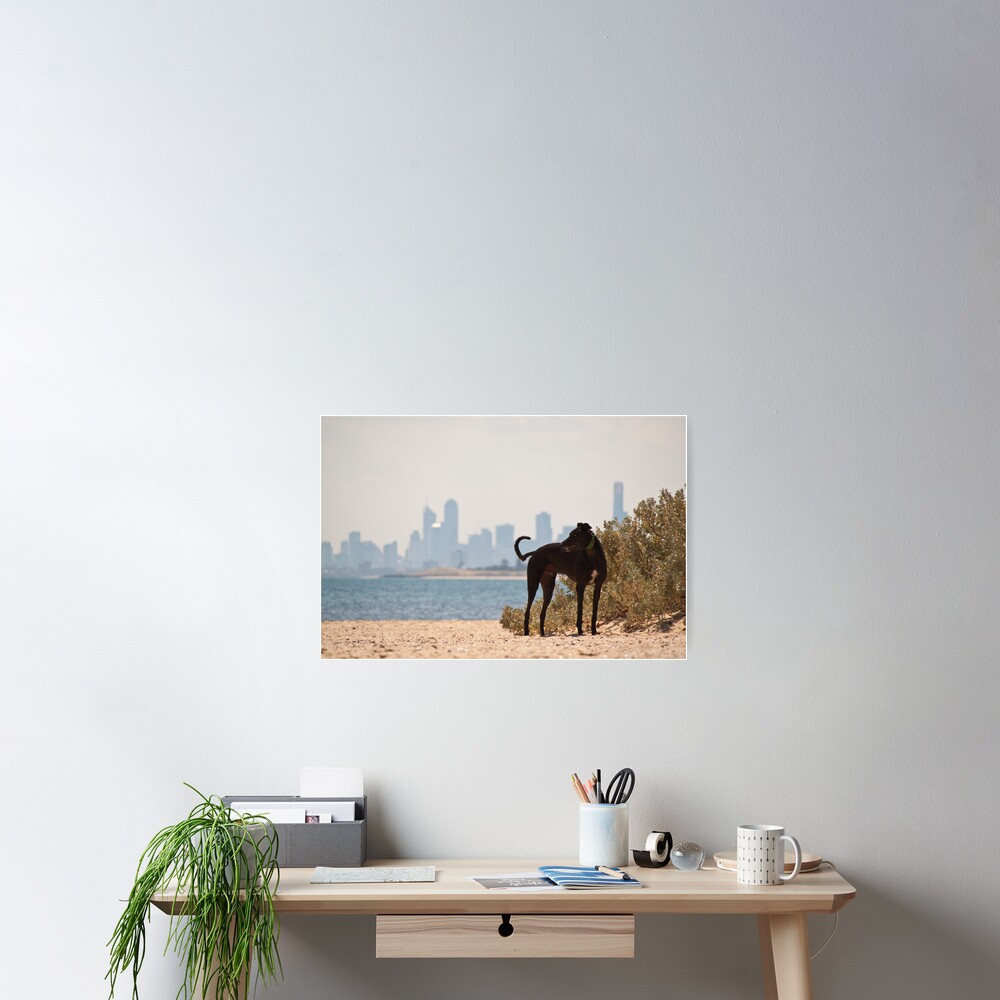 A Day at the Beach Poster