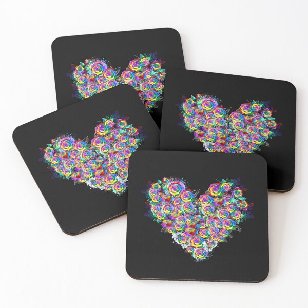 Item preview, Neon rose collection heart 1 designed and sold by monaesane.