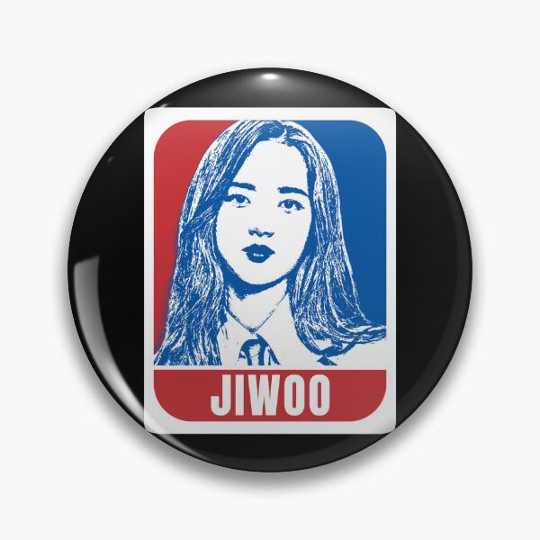 Item preview, tripleS Jiwoo Sketch Silhouette Blue and Red designed and sold by AliffStudio.