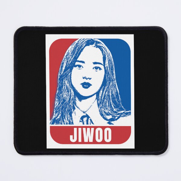 Item preview, tripleS Jiwoo Sketch Silhouette Blue and Red designed and sold by AliffStudio.