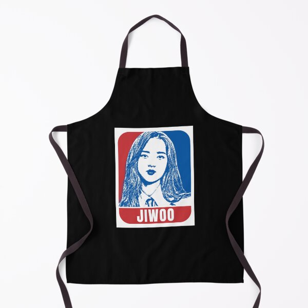 Item preview, tripleS Jiwoo Sketch Silhouette Blue and Red designed and sold by AliffStudio.