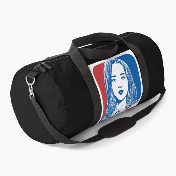 Item preview, tripleS Jiwoo Sketch Silhouette Blue and Red designed and sold by AliffStudio.