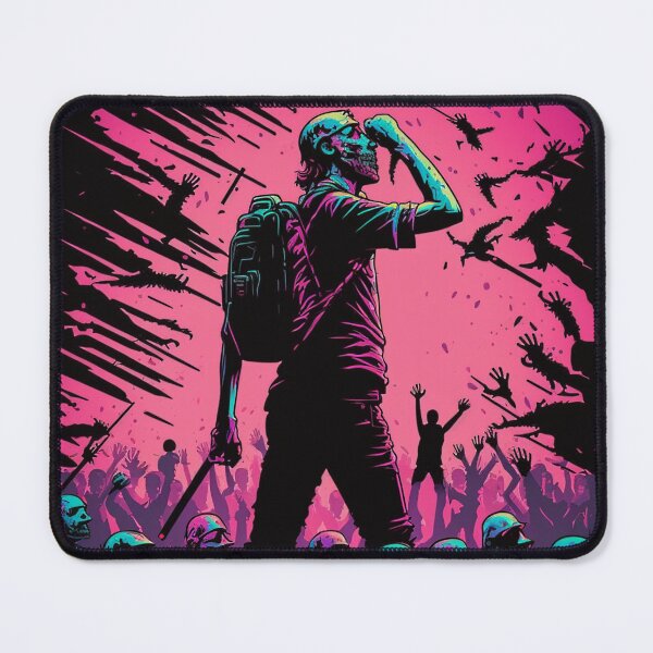 Item preview, Retro Synthwave Zombi designed and sold by RESToRAPTOR.