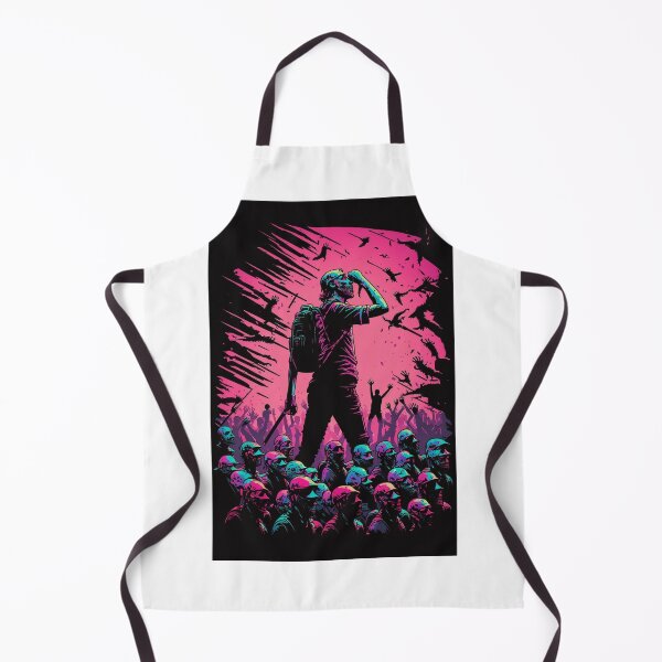 Item preview, Retro Synthwave Zombi designed and sold by RESToRAPTOR.