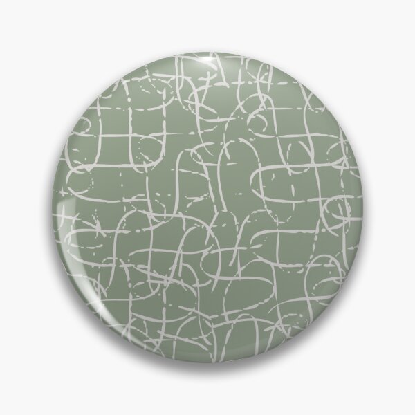 Item preview, Modern Abstract Swirls on Dark Sage Green  designed and sold by Barvatika.