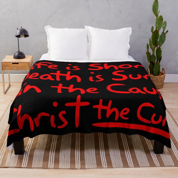 Item preview, Life is Short Death is Sure Sin the Cause Christ the Cure designed and sold by plushism.