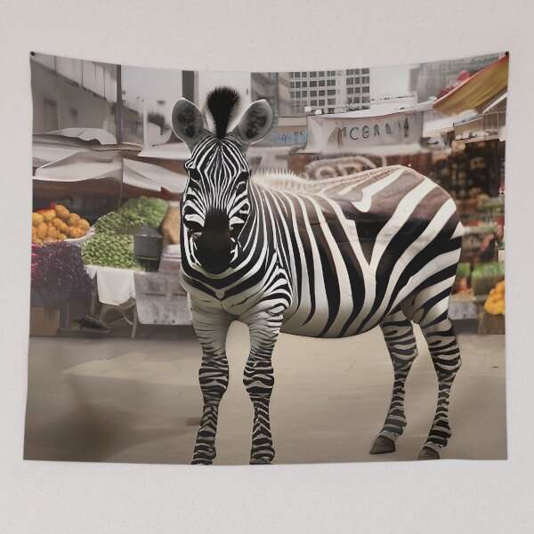 Item preview, Shopping Zebra designed and sold by Steeshirts.