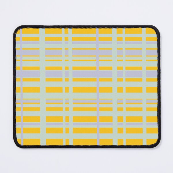 Item preview, Yellow SageGreen GreyBlue Stripes Scandinavian Winter designed and sold by KavimaCreatives.