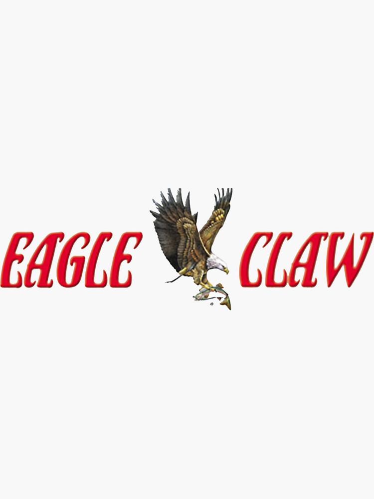 Eagle-Claw Rods And Reels Sticker for Sale by rlewis263