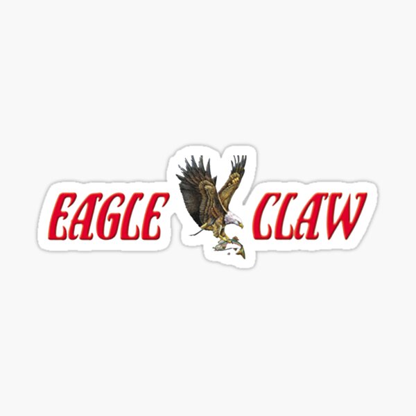 Eagle-Claw Rods And Reels Sticker for Sale by rlewis263