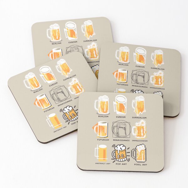 Item preview, Beer art history designed and sold by NemiMakeit.