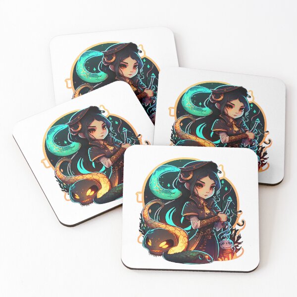 Item preview, Spooky Zodiac Witch Girl - Opiuchus designed and sold by Stepultura.