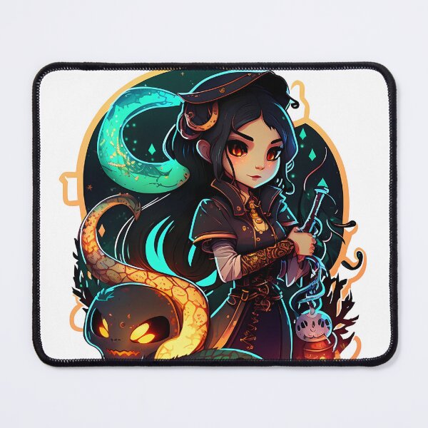 Item preview, Spooky Zodiac Witch Girl - Opiuchus designed and sold by Stepultura.