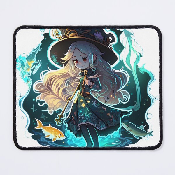Item preview, Spooky Zodiac Witch Girl - Pisces designed and sold by Stepultura.