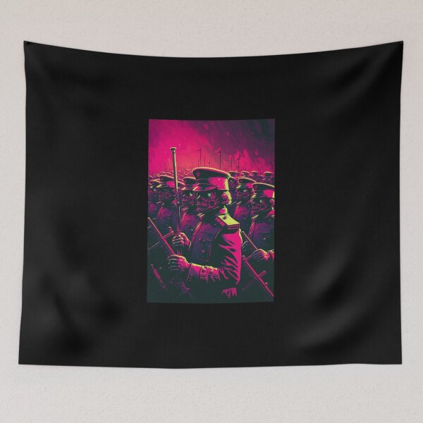 Item preview, Retro Synthwave Zombi Army 80s designed and sold by RESToRAPTOR.