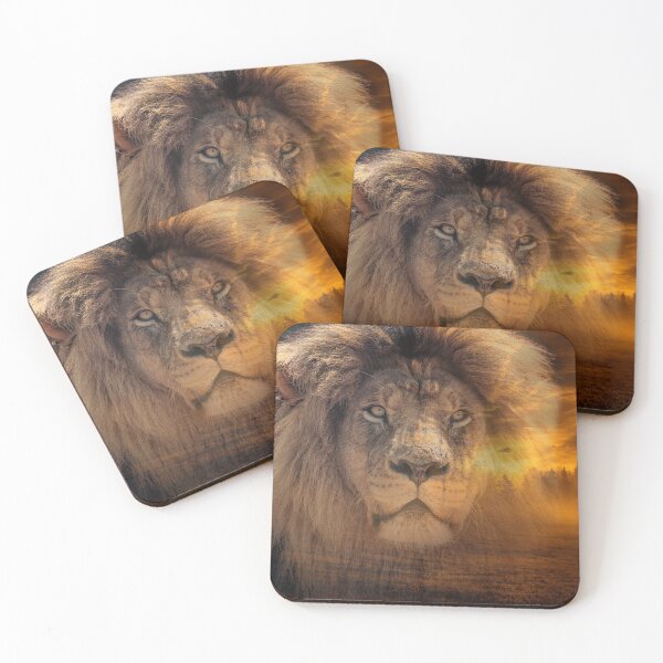 Item preview, Lion and Sunset designed and sold by Erika Kaisersot.