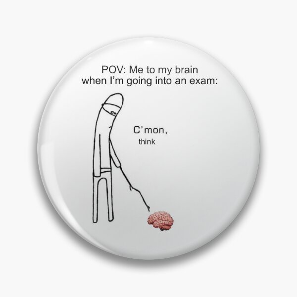 Item preview, Brain Fart - Meme designed and sold by pokedez.