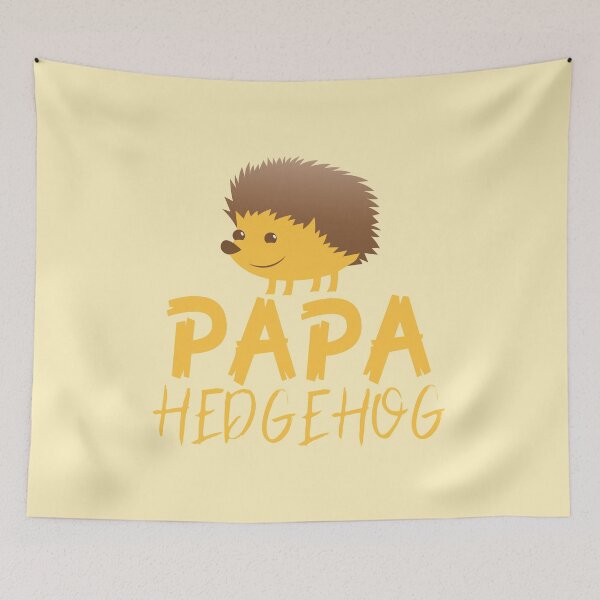 Item preview, Papa Hedgehog (with matching Mama Hedgehog and Baby Hedgehog) designed and sold by jazzydevil.