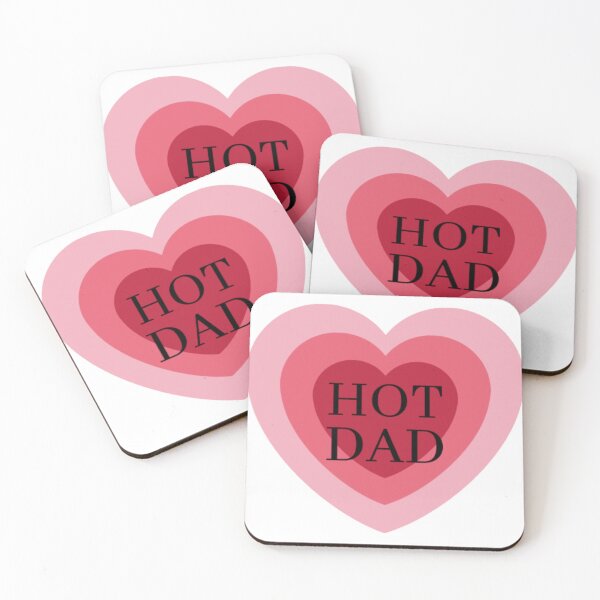 Item preview, I Love Hot Dads designed and sold by HOMEDESIGNPRINT.