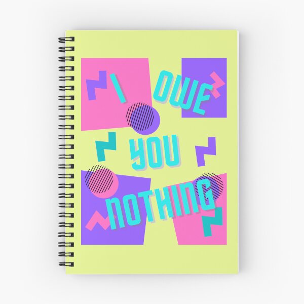 Item preview, I Owe You Nothing - Life Quotes designed and sold by LMoonDesigns.