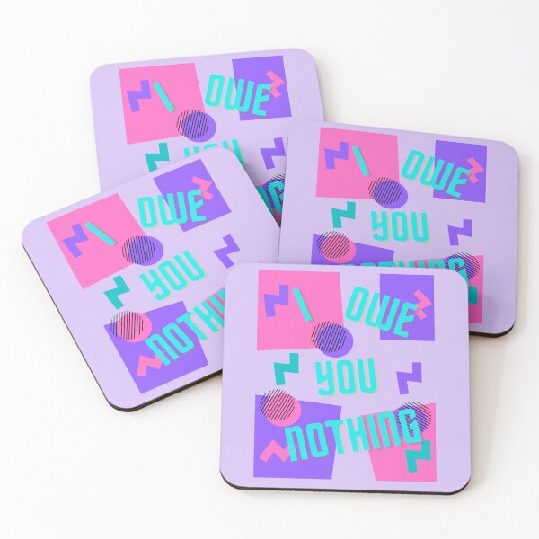 Item preview, I Owe You Nothing - Life Quotes designed and sold by LMoonDesigns.