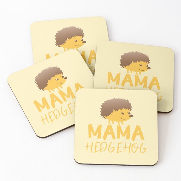 Item preview, Mama Hedgehog (with matching Papa Hedgehog and Baby Hedgehog) designed and sold by jazzydevil.