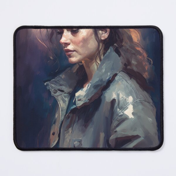 Item preview, Woman in bomber jacket designed and sold by NISATO-ART.