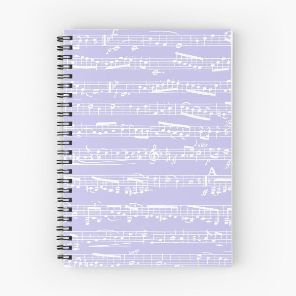 Item preview, Lilac Music Notes Pattern - Purple Musical Notation designed and sold by inspirationzgal.