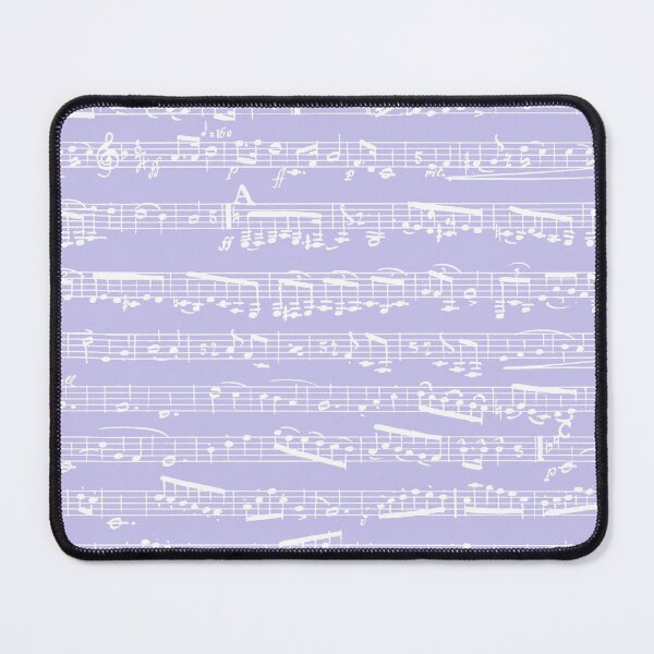 Item preview, Lilac Music Notes Pattern - Purple Musical Notation designed and sold by inspirationzgal.